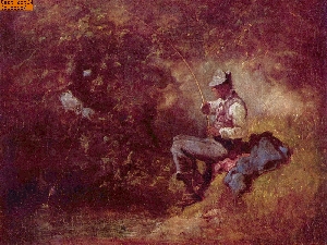 Der Angler nach Spitzweg